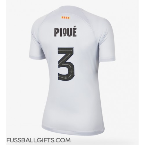 Barcelona Gerard Pique #3 Fußballbekleidung 3rd trikot Damen 2022-23 Kurzarm